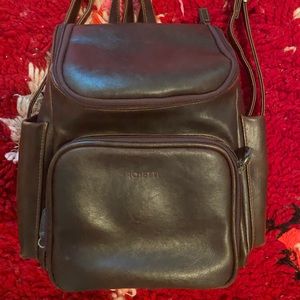Vintage 90s Rossetti Leather Backpack